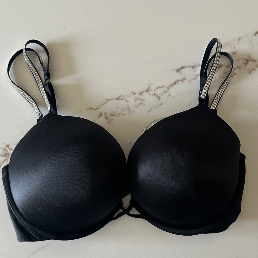 Victoria Secret Black Women's Bra 38C